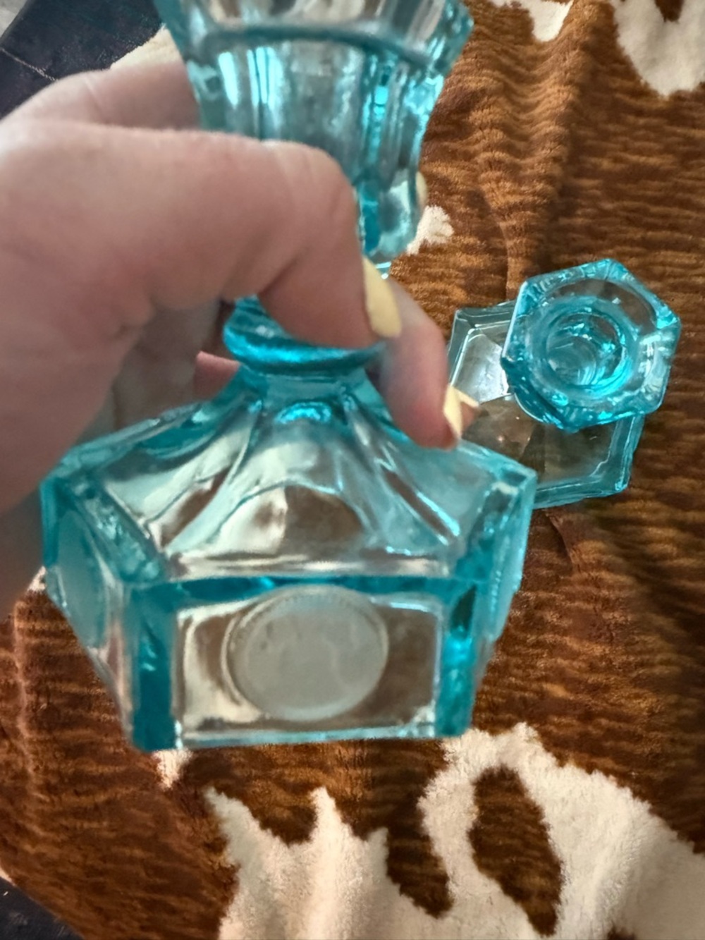 Blue Candlestick